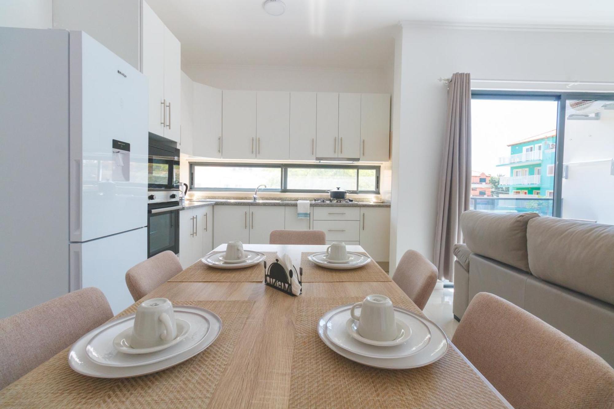 Brand New Spacious T3 Apartment In سانتا ماريا المظهر الخارجي الصورة
